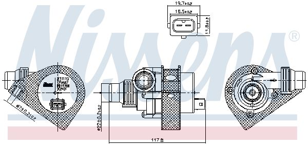 Water Pump, engine cooling-5