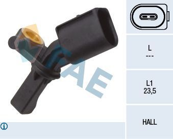 FAE 78010 Sensor, wheel speed