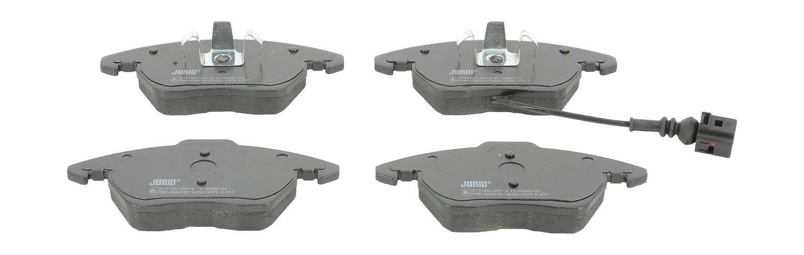 JURID 573128J Brake pad set, disc brake