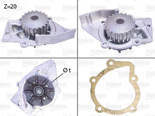 VALEO 506575 Water pump, engine cooling