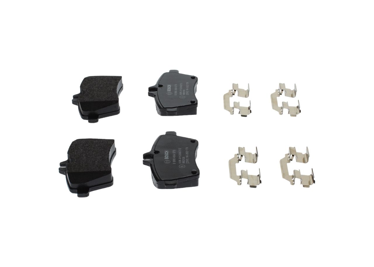 stabdžių trinkelių rinkinys, diskinis stabdys-1