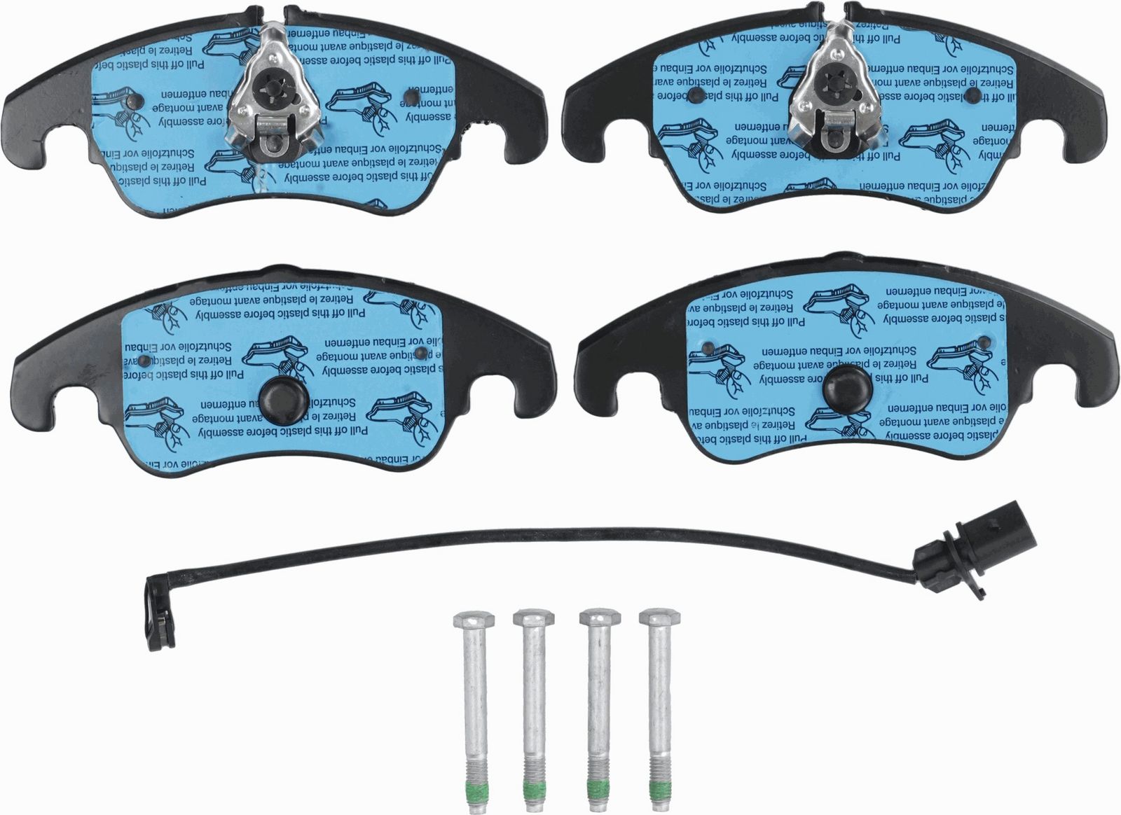 Brake Pad Set, disc brake-1