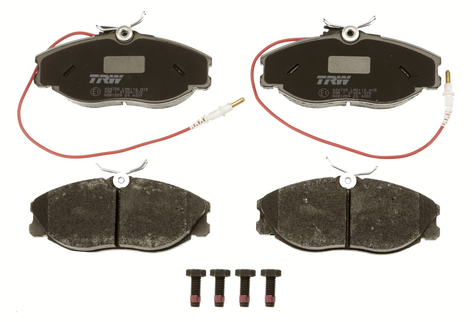 Brake Pad Set, disc brake-1