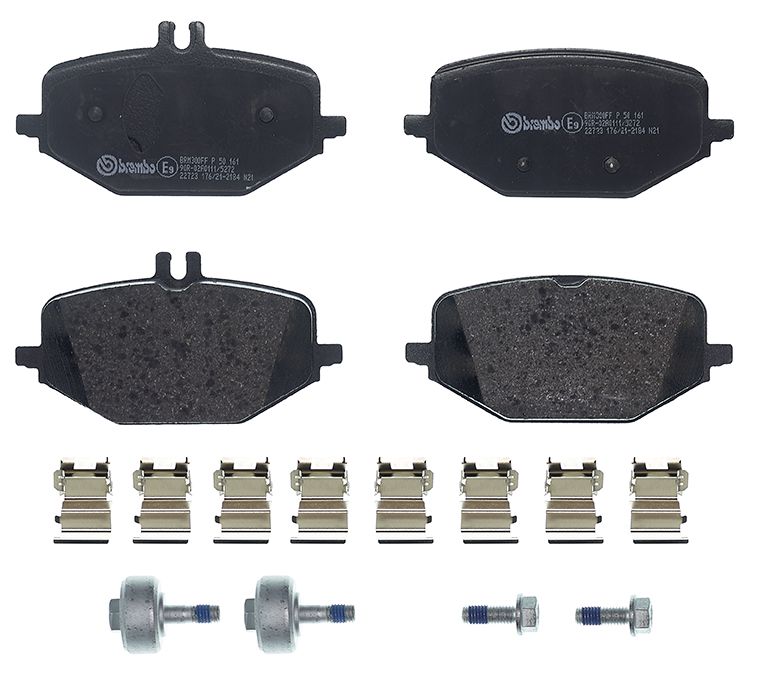 BREMBO P 50 161 Brake pad set, disc brake