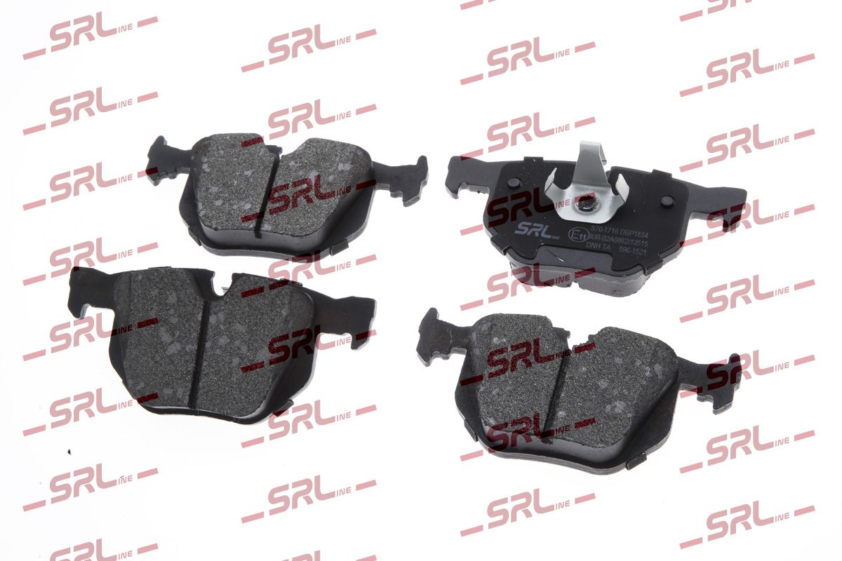 SRLINE S70-1716 Brake pad set, disc brake
