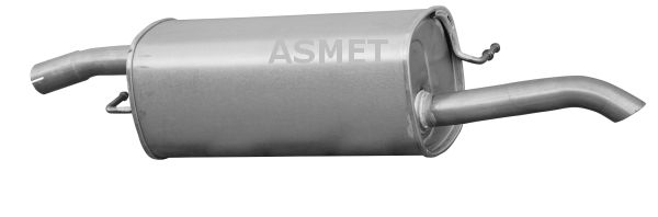 ASMET 07.206 Rear muffler