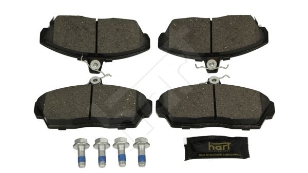 HART 252 291 Stabdžių trinkelių rinkinys, diskinis stabdys