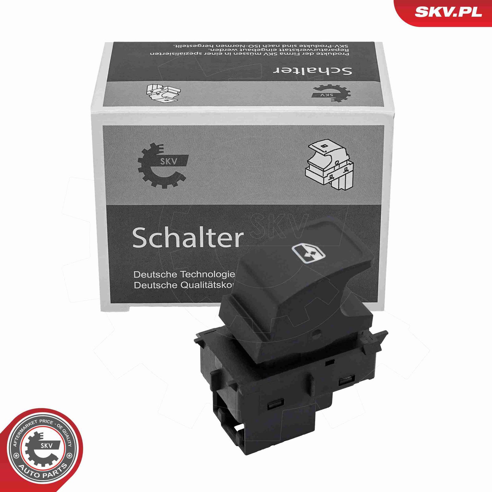 Switch, window regulator