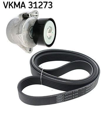 SKF VERTEVO VKMA 31273 V-ribbed belt set