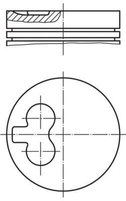 MAHLE 039 47 00 Piston