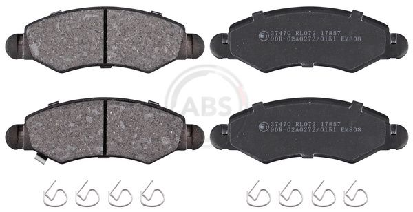 A.B.S. 37470 Brake pad set, disc brake