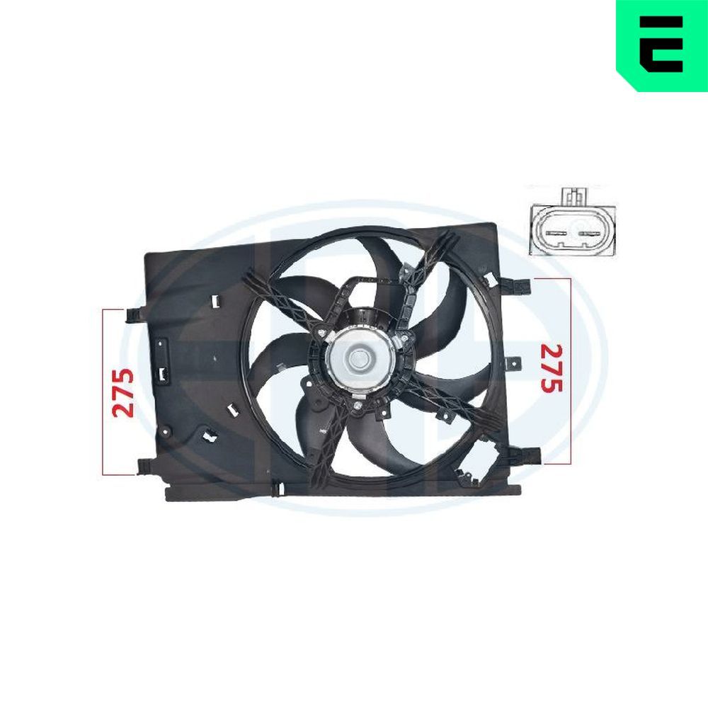 ERA 352077 Fan, engine cooling