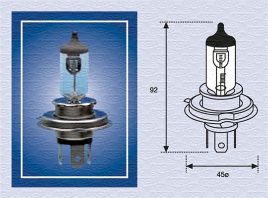 MAGNETI MARELLI 002156100000 Bulb, high beam headlight
