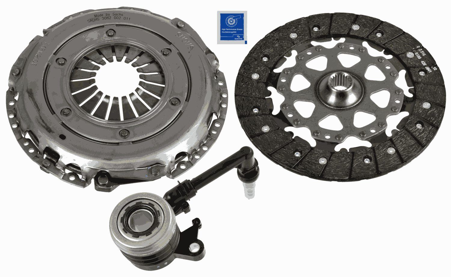 SACHS 3000 990 411 Clutch kit