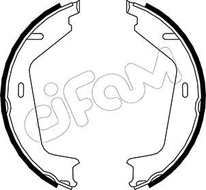 CIFAM 153-479 Brake shoe set, parking brake