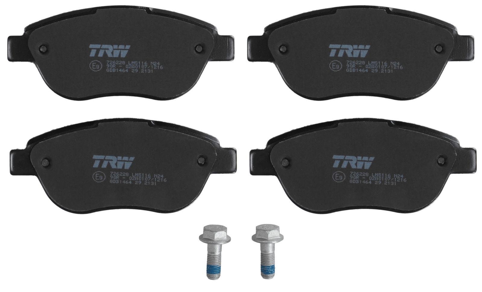 TRW GDB1464 Brake pad set, disc brake