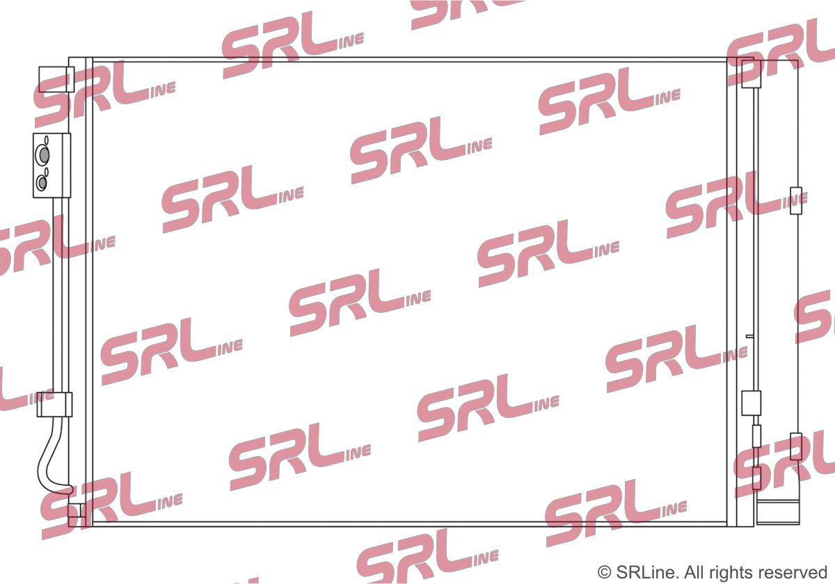 SRLINE 40S2K8C1S Condenser, air conditioning