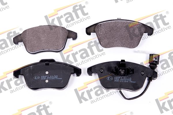 KRAFT AUTOMOTIVE 6000588 Brake pad set, disc brake