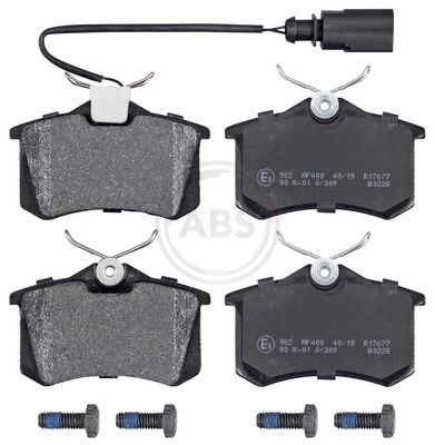 stabdžių trinkelių rinkinys, diskinis stabdys