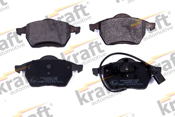 KRAFT AUTOMOTIVE 6000325 Brake pad set, disc brake