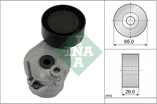 SCHAEFFLER INA 534 0693 10 Belt tensioner, v-ribbed belt