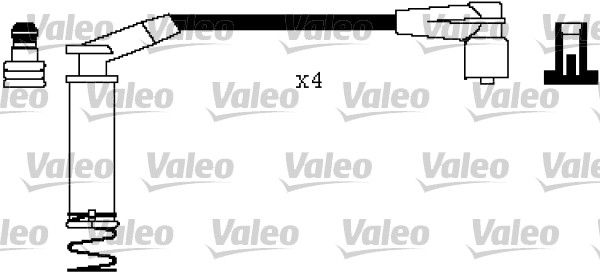 VALEO 346405 Ignition cable kit