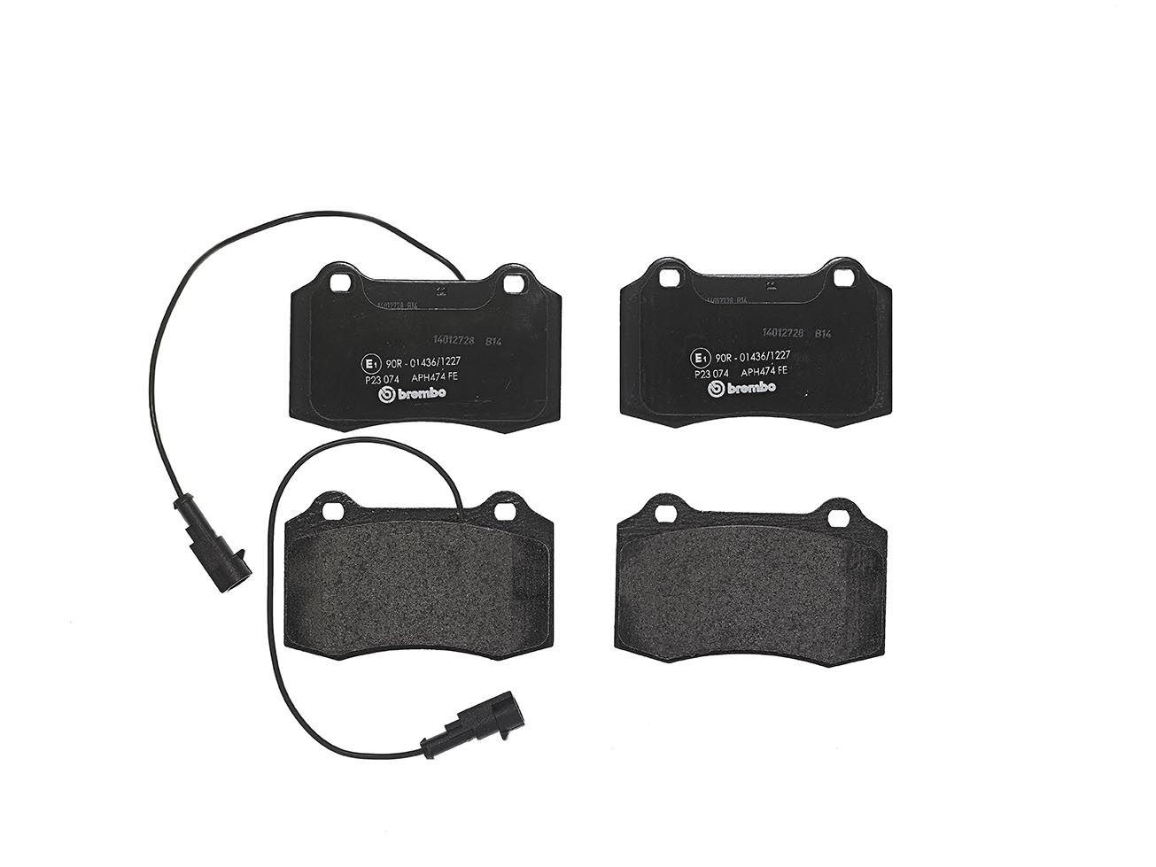 BREMBO P 23 074 Brake pad set, disc brake