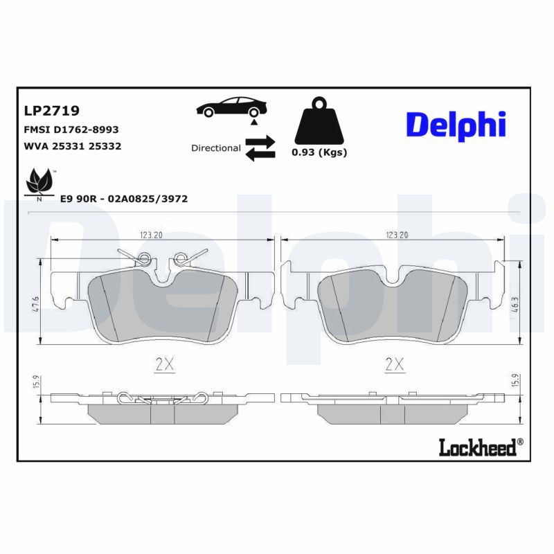 Brake Pad Set, disc brake-2