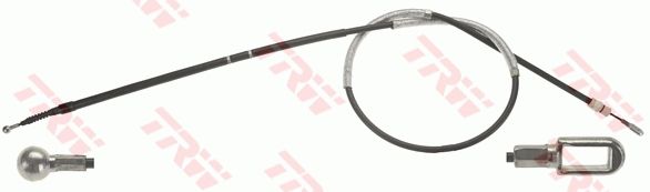 TRW GCH585 Cable pull, parking brake