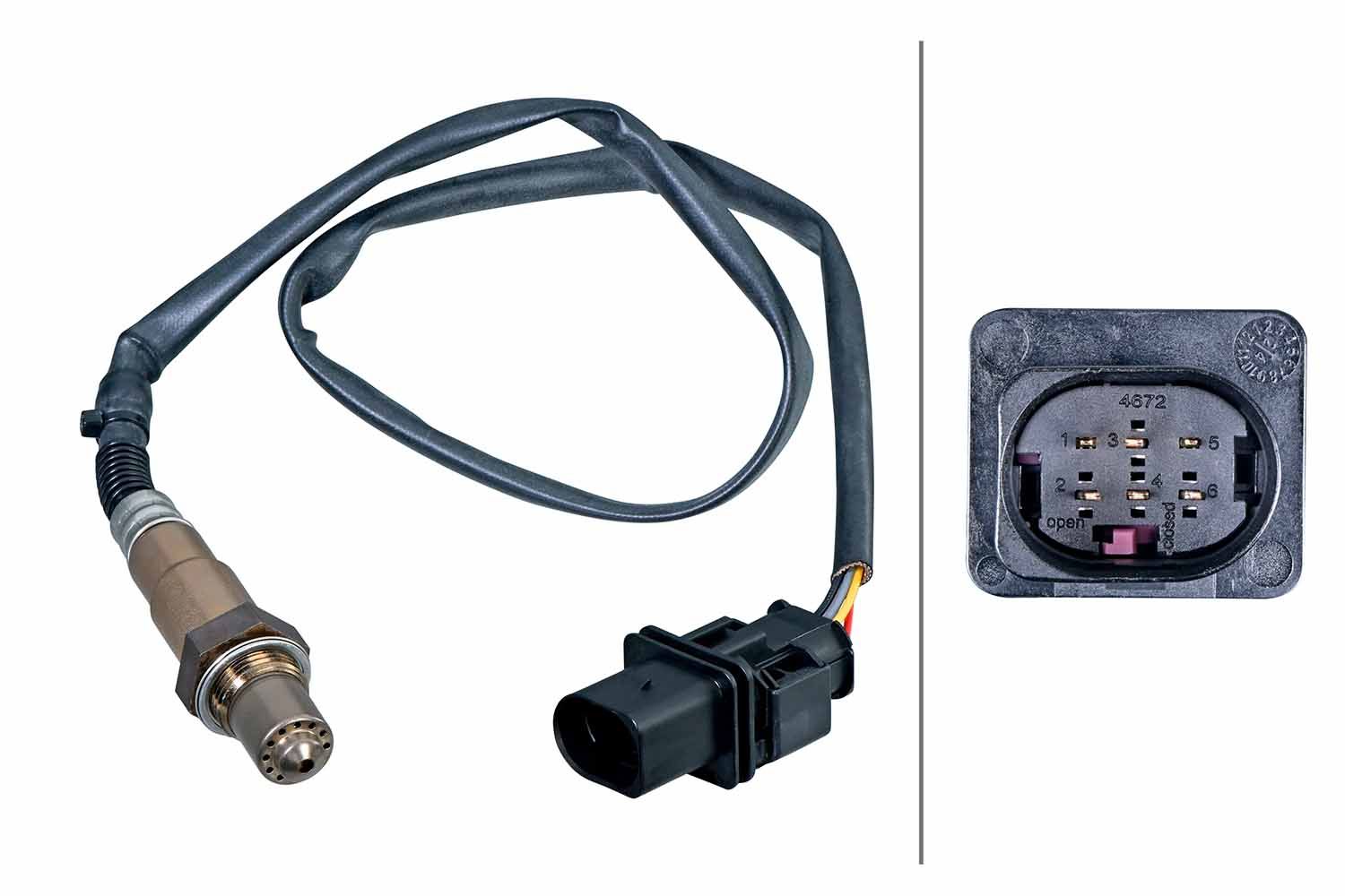 HELLA 6PA 358 243-401 Oxygen sensor
