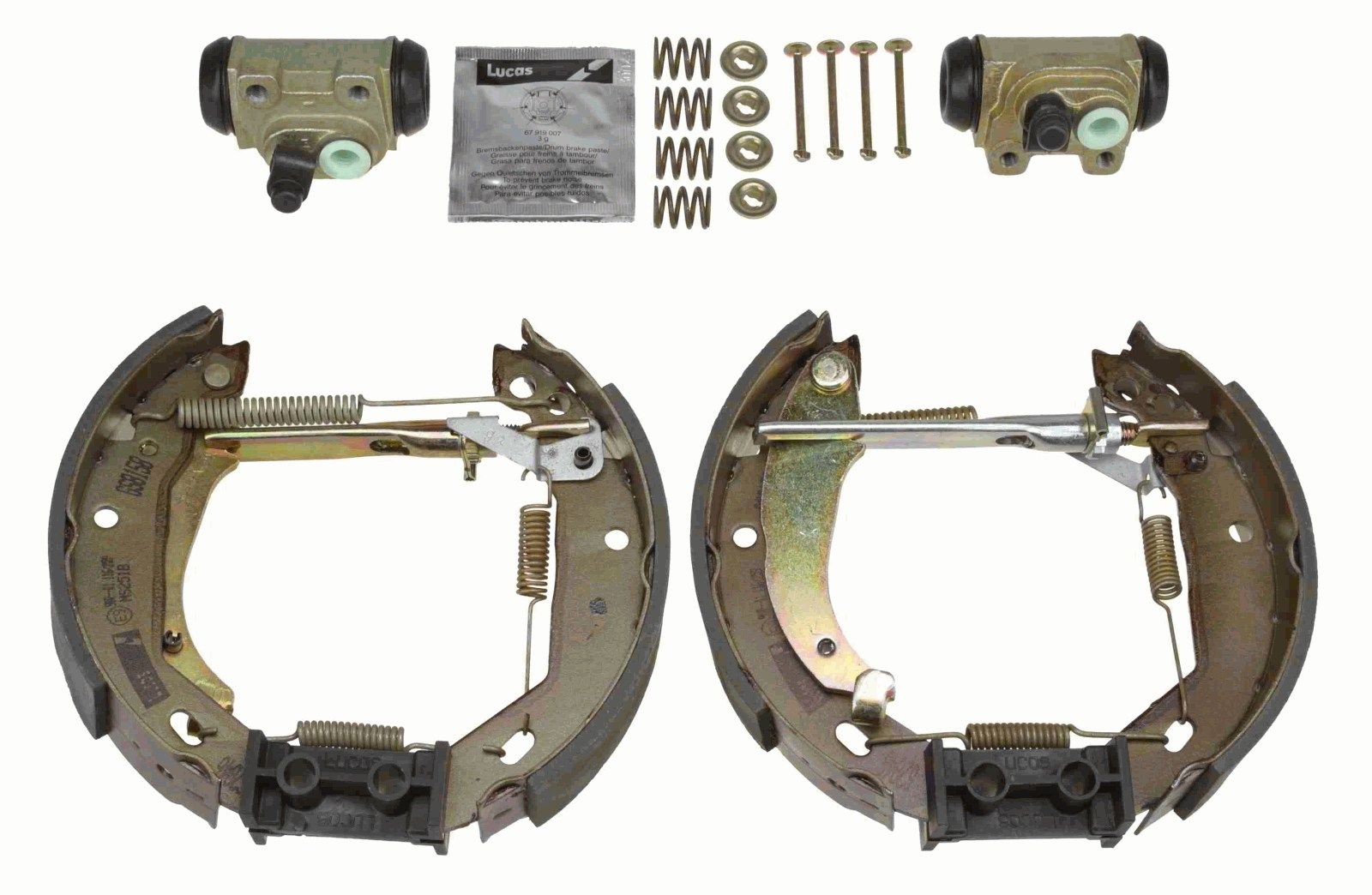 TRW GSK1045 Brake shoe set