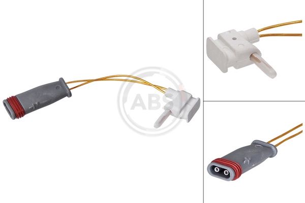 įspėjimo kontaktas, stabdžių trinkelių susidėvėjimas