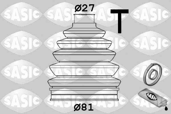 SASIC 1906172 Bellow kit, drive shaft