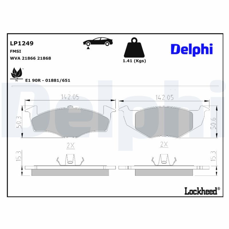 Brake Pad Set, disc brake-2