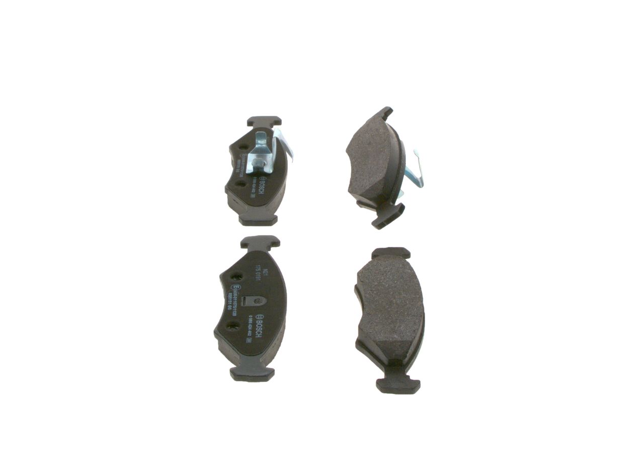 stabdžių trinkelių rinkinys, diskinis stabdys-1