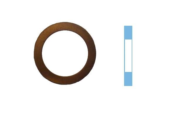 CORTECO 005590S Seal ring, oil drain plug