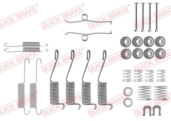 QUICK BRAKE 105-0697 Accessory kit, brake shoes