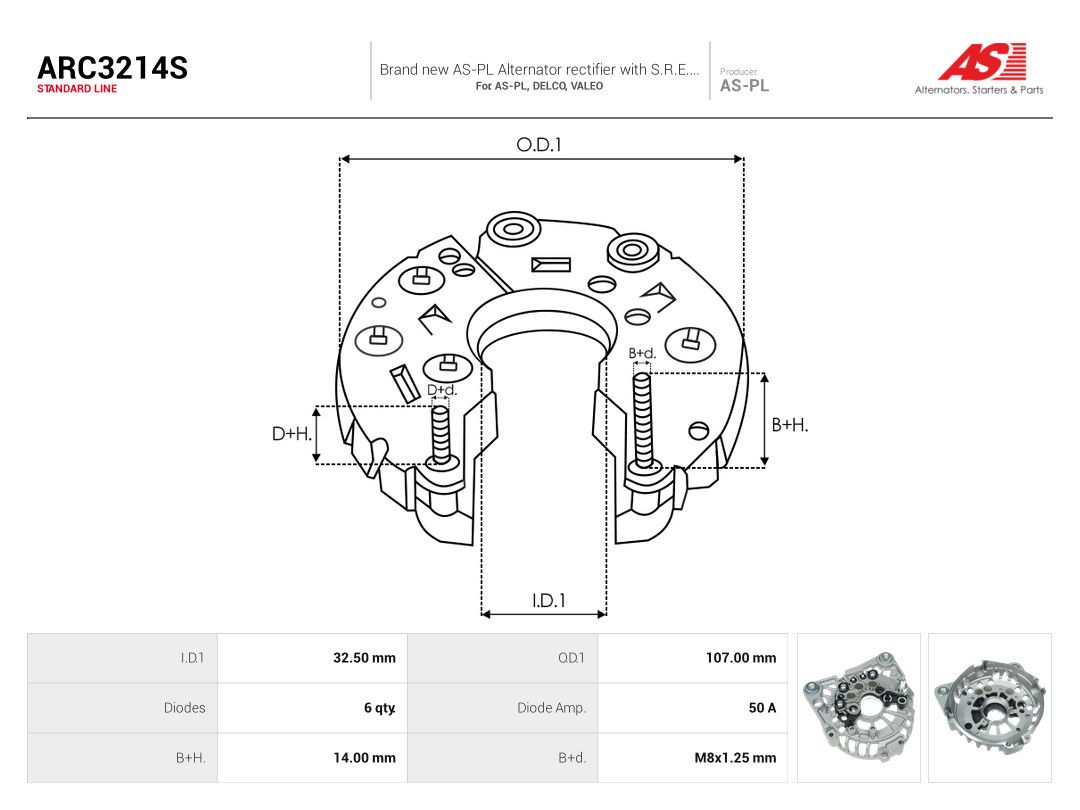 Rectifier, alternator-2