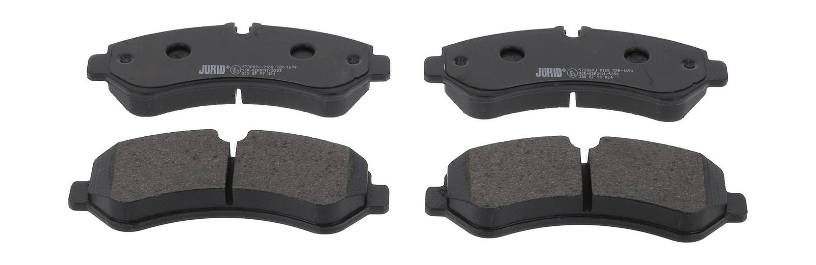 JURID 573889J Brake pad set, disc brake