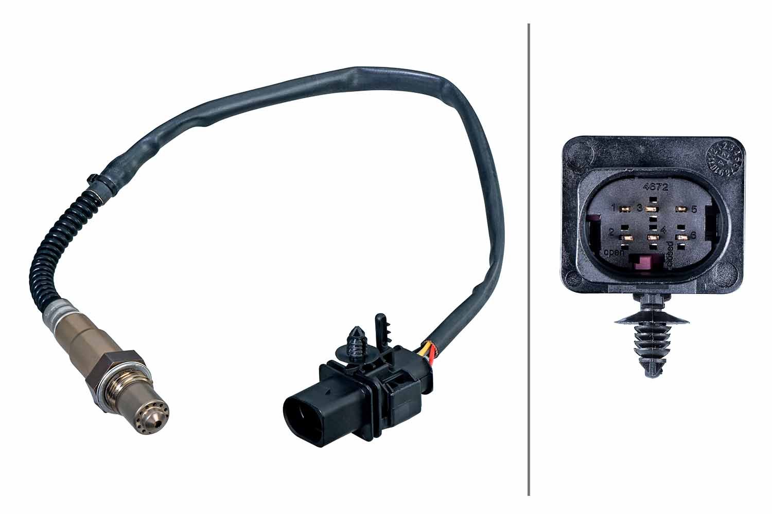 HELLA 6PA 358 243-761 Oxygen sensor