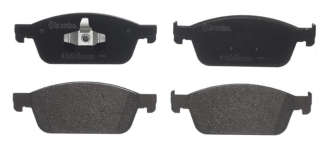 BREMBO P 24 199 Brake pad set, disc brake