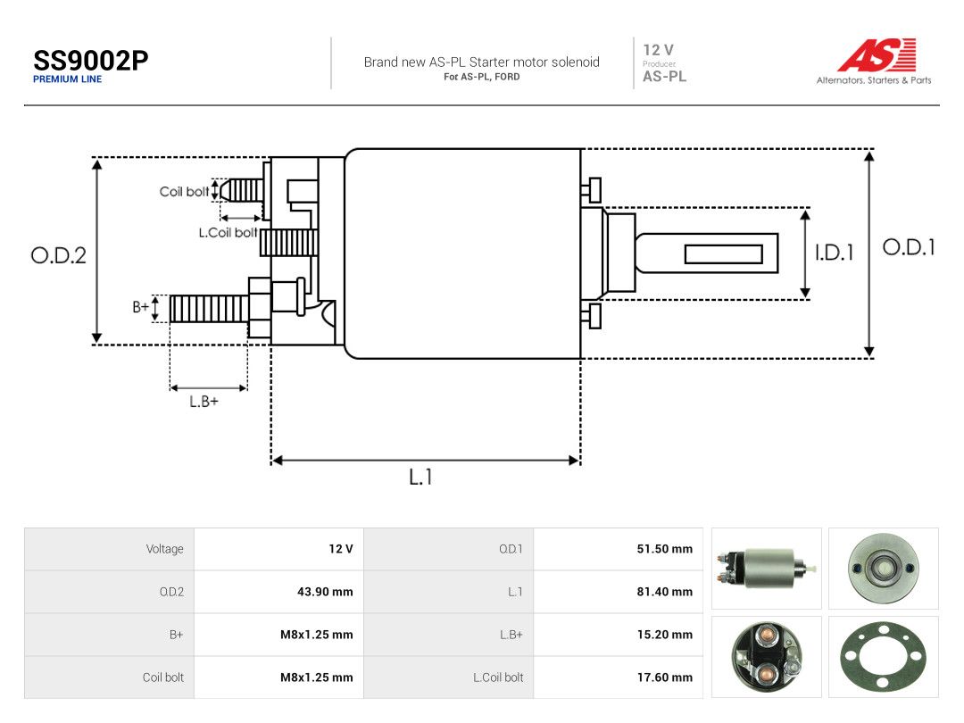 Solenoid Switch, starter-4