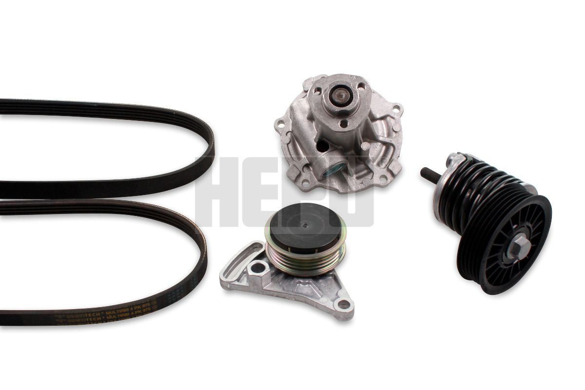 Water Pump + V-ribbed Belt Kit