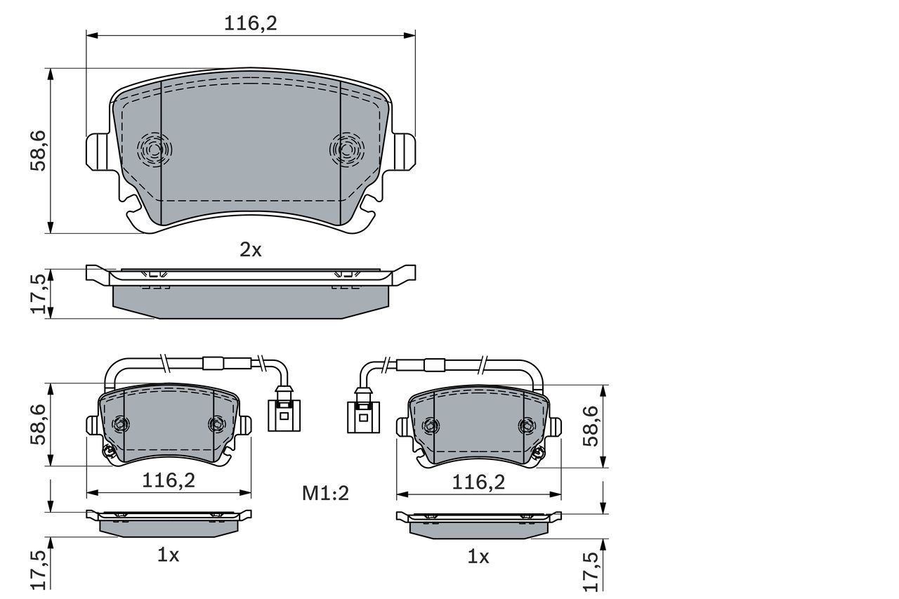 Brake Pad Set, disc brake-6