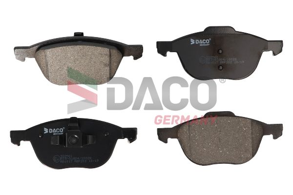 DACO 322561 Brake pad set, disc brake