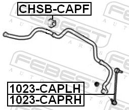 Link/Coupling Rod, stabiliser bar-1