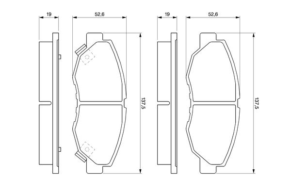 Brake Pad Set, disc brake-5