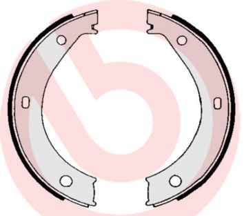 BREMBO S 06 503 Brake shoe set, parking brake