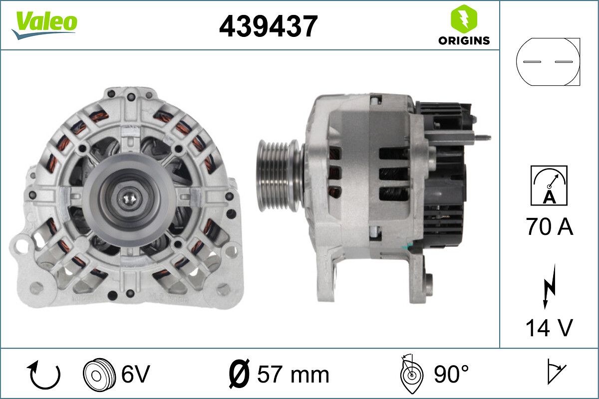 VALEO 439437 Alternator