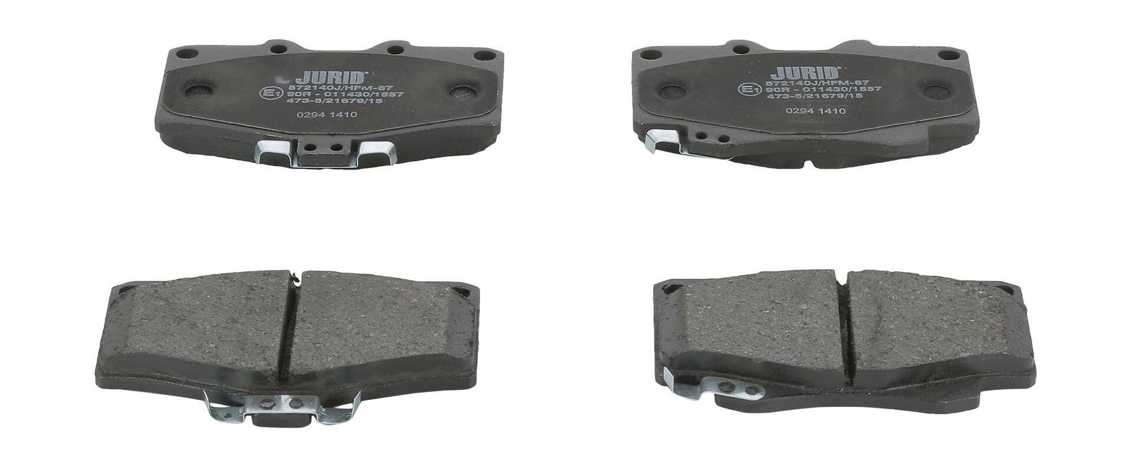 JURID 572140J Brake pad set, disc brake